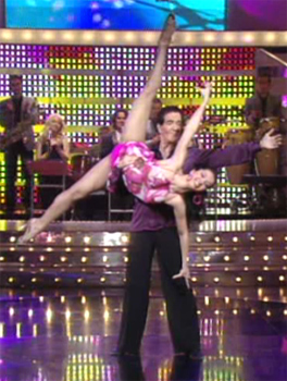 Manolo y Anita en Mira quien baila