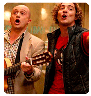 Aida recibe a David Bisbal
