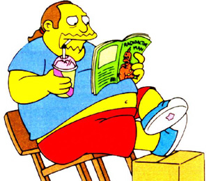 Buok Guy, Dibujos de los Simpson para colorear