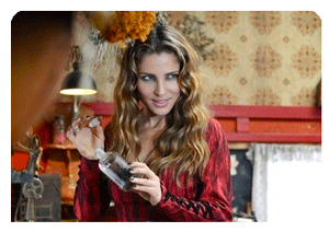 Elsa Pataky la brujita de copito de nieve