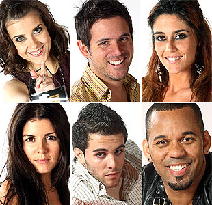 Los seis finalistas de Operación Triunfo 2008