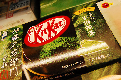 KitKat de té verde