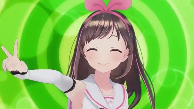 Kizuna Ai, dibujos animados de Japon, con millones de seguidores
