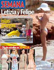 Letizia Ortiz portada de Semana