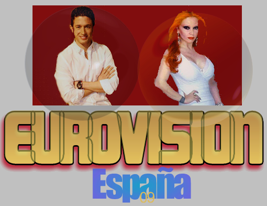 Logo Eurovision 09 Alaska y Miguel Serrano