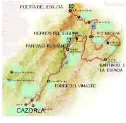 Itinerario Sierras de Segura,las Villas y Cazorla