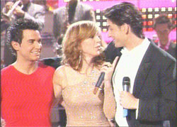 David, Belinda y Pablo, finalistas