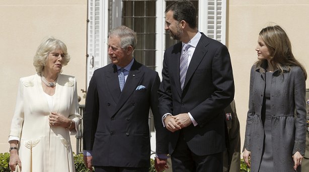 Visita principe de Gales y Camila