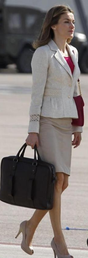 La Princesa va al aeropuerto para Porugal