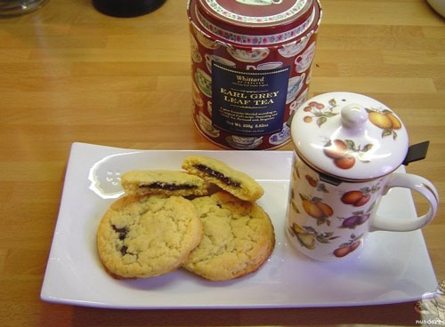 Galletas con té Earl Grey