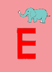 Elefante, E de elefante