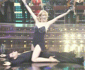 Enma Ozores en su baile