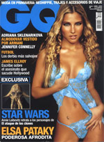 Elsa Pataky portada de revista GQ, pulsar para ampliar imagen