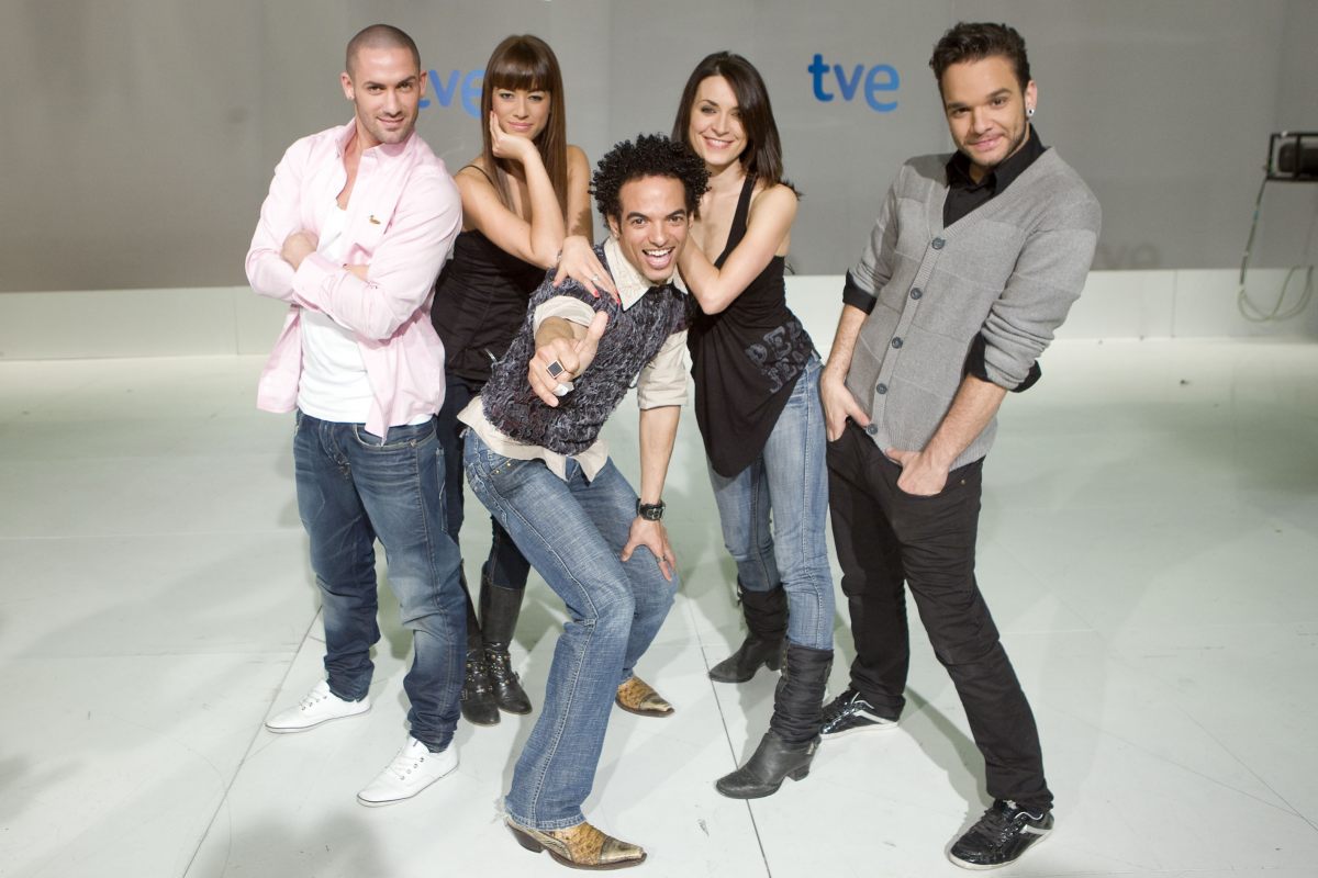 Equipo de Lucia para Eurovisión
