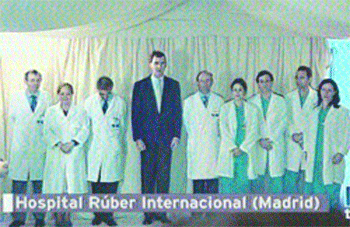 Equipo de la clínica Rúber