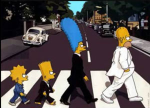 Pasopeatones FAMILIA SIMPSON