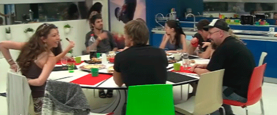 Gran Hermano 12+1 comida