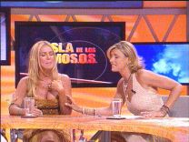 La riña entre Coral y Jeannete en el plató