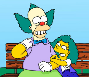 Krusty, el payaso, de los Simpson
