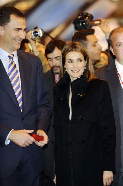 Letizia y el Principe en Fitur