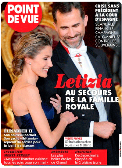 Letizia Ortiz en Point de vue