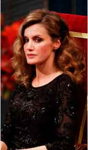 Princesa Letizia en los premios principe de Asturias