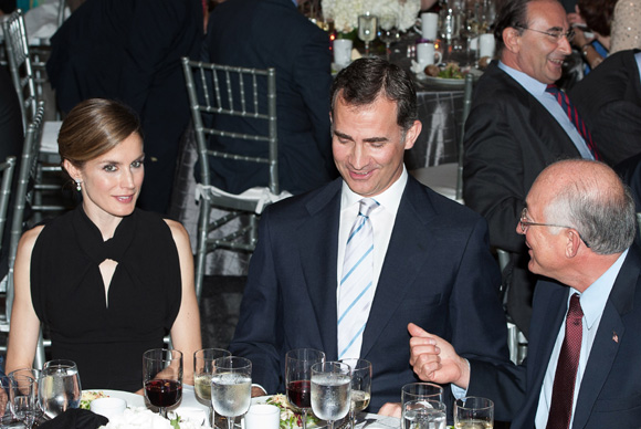 Letizia y Felipe en New Jersey