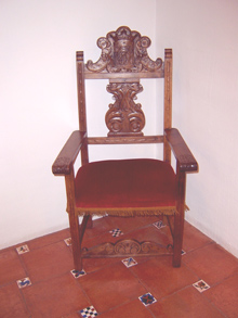 Sillón tallado