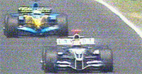 Fernando en el circuito de Montmelo