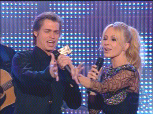 Marta Sanchez y Carlos Baute