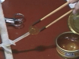 Palillos para la miel