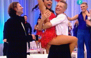 Pareja de Polonia ganadora de Eurovisin Dance Contest 2008