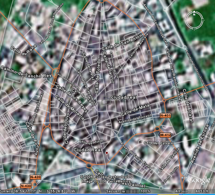 plano Ciudad Real