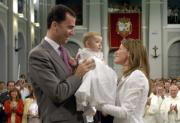Principes e infanta Leonor en Nuestra Señora de ATOCHA