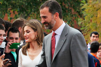 Los Principes en Valladolid