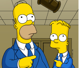 Homer y Bart